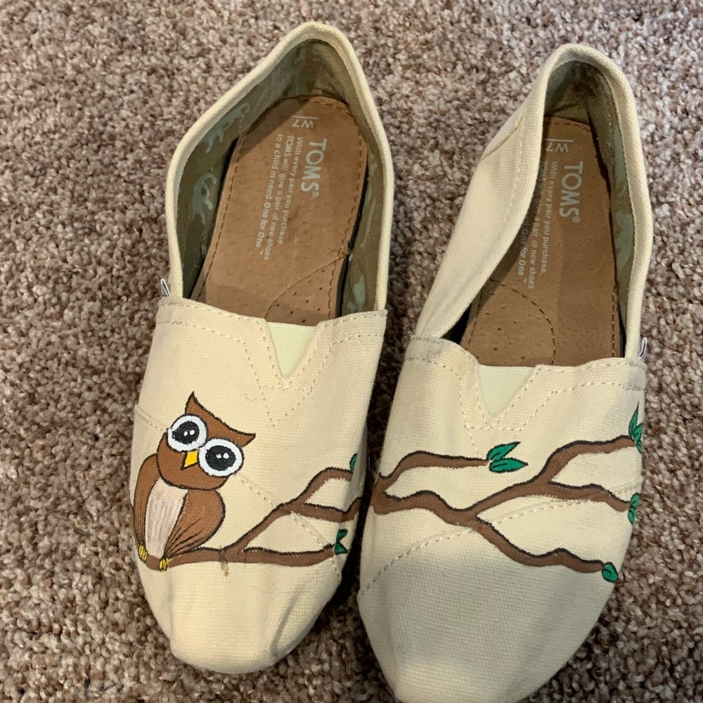 Custom painted Toms